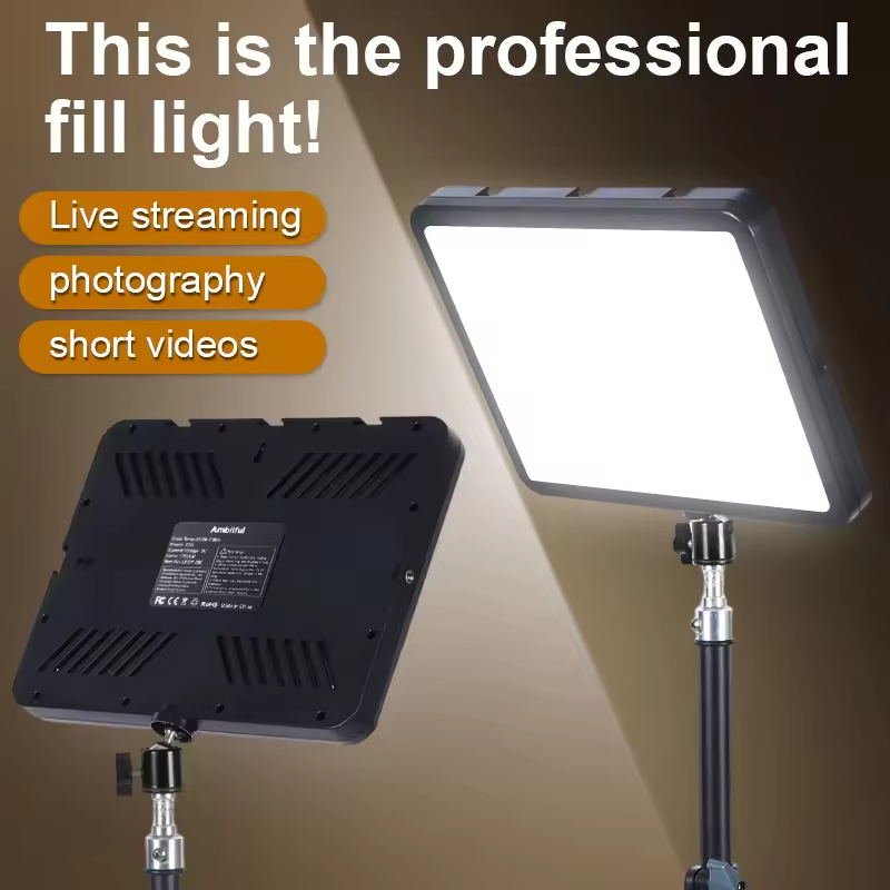 Led Light Panel Stream - Ambitful 280 LEDビデオライト 2800K-7000K パネルライト スタジオフィルライト