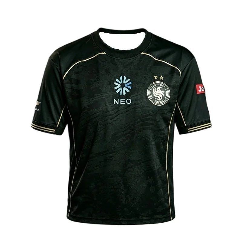 Esports Gaming Training - CS2 eスポーツスタイルトレーニングユニフォーム Oネック Tシャツ メンズ カジュアル