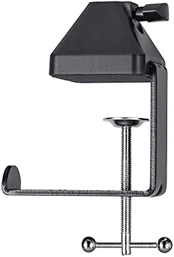 Microphone Arm Boom - 頑丈な金属製取り付けテーブルクランプ、シザーアームスタンドホルダー、マイクサスペンションブーム、最大クランプ厚、2.75 