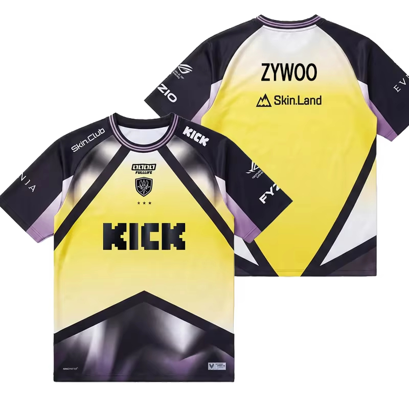 2026 チームバイタリティ男性 Tシャツ夏ヴァロラント C - Esports Gaming Training のレビューと価格