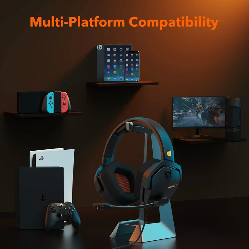 NUBWO N16 ヘッドセット ゲーマー向け HIFI ノ - Esports Gaming Headphones のレビューと価格
