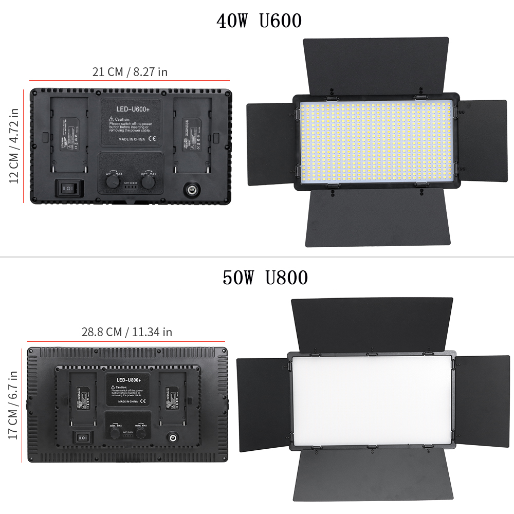 LED 写真ビデオライトパネル照明フォトスタジオランプキット - Led Light Panel Stream のレビューと価格