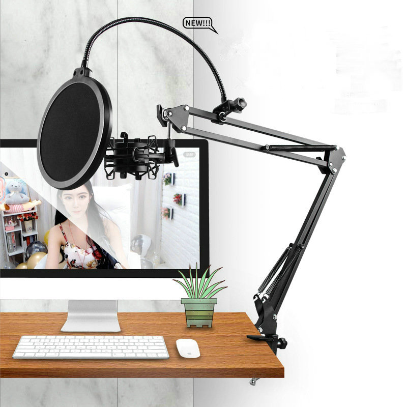 NB 35 マイクサスペンションアームスタンドクリップホルダ - Microphone Arm Boom のレビューと価格