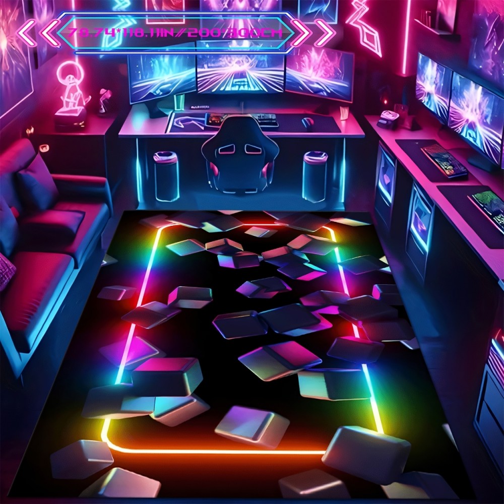 VIKAMA ゲーミングマット カラフルなデザイン、スタイリ - Esports Gaming Design のレビューと価格