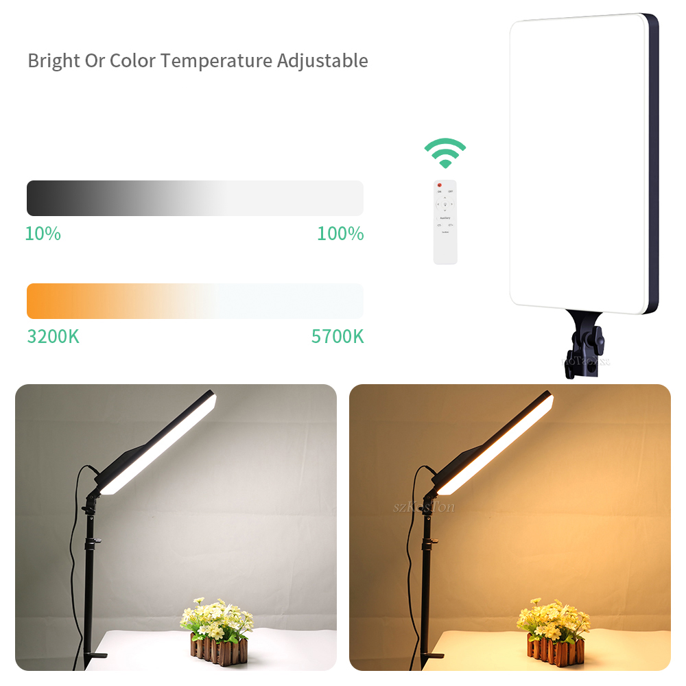 50 ワット LED フィルランプビデオライトパネル二色 3 - Led Light Panel Stream のレビューと価格