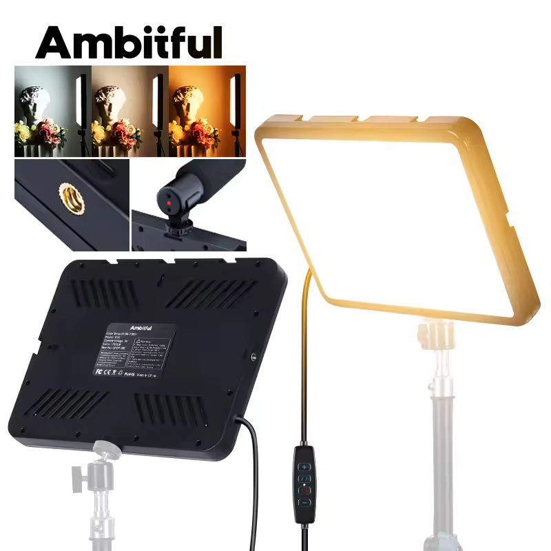 Ambitful 280 LEDビデオライト 2800K-7 - Led Light Panel Stream のレビューと価格