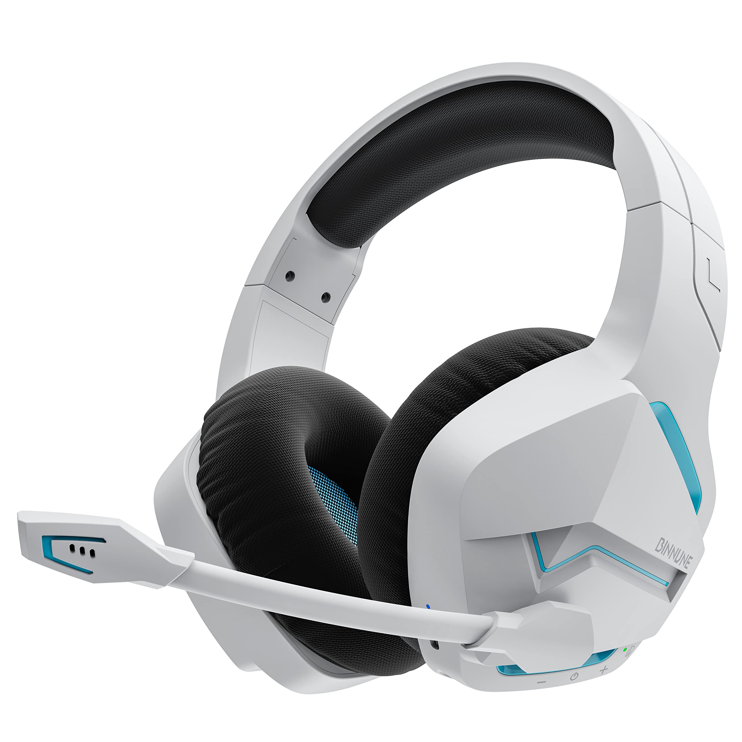 Binnune-ノイズ抑制マイク付きワイヤレスゲーミングヘッ - Esports Gaming Headphones のレビューと価格