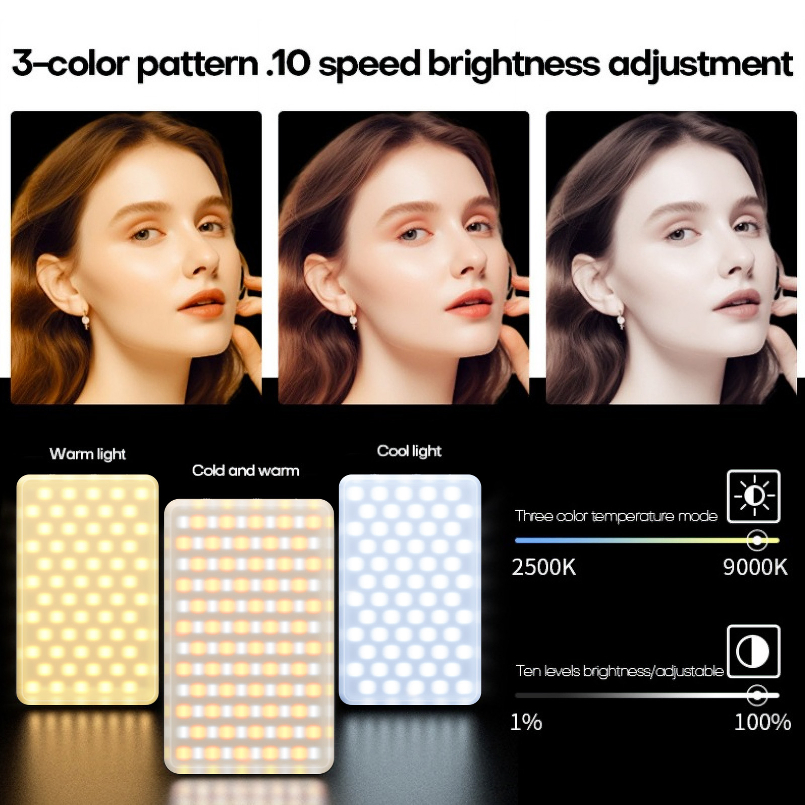 マグネット式スマホ用フィルライト デュアルLEDパネル 12 - Led Light Panel Stream のレビューと価格