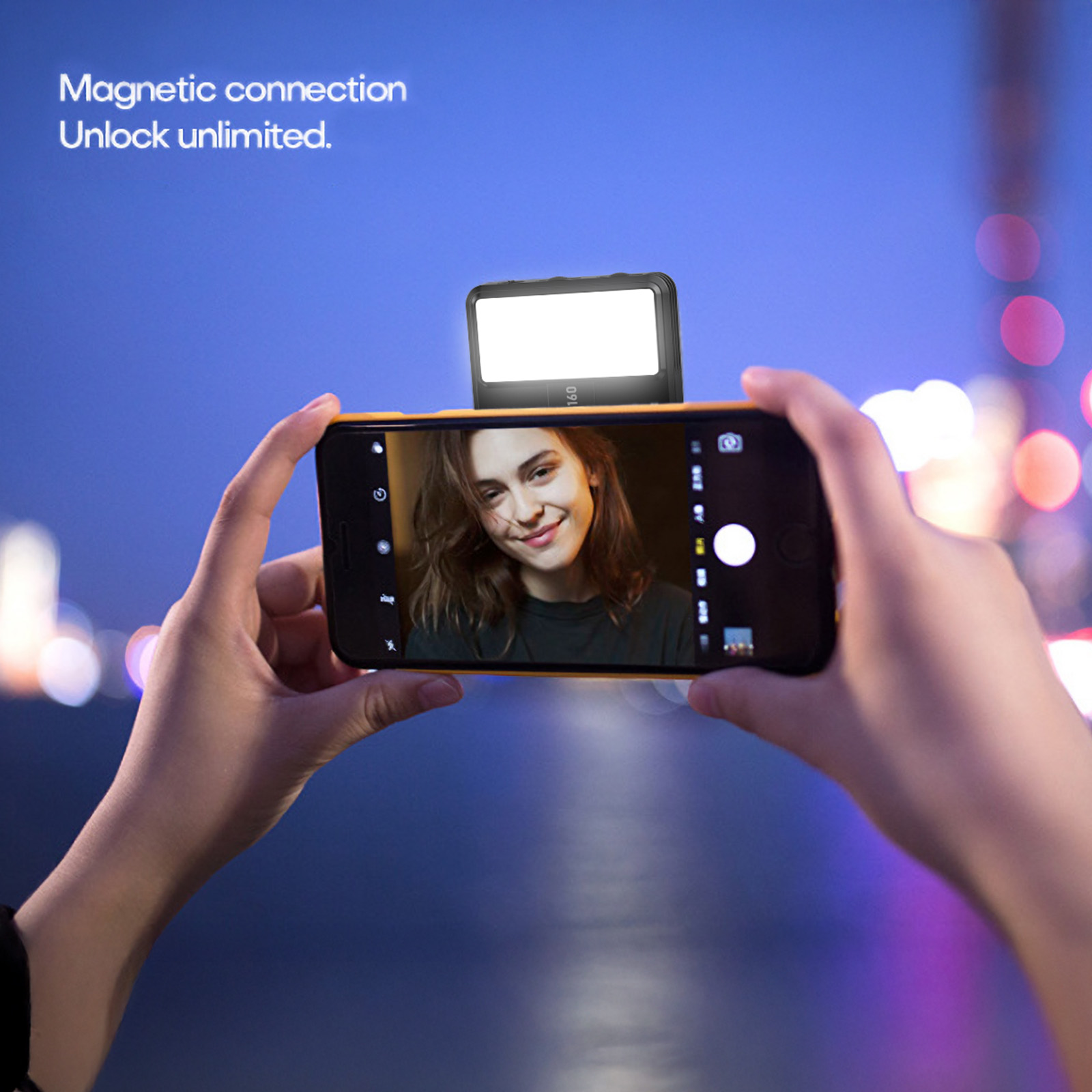 マグネット式スマホ用フィルライト デュアルLEDパネル 12 - Led Light Panel Stream のレビューと価格