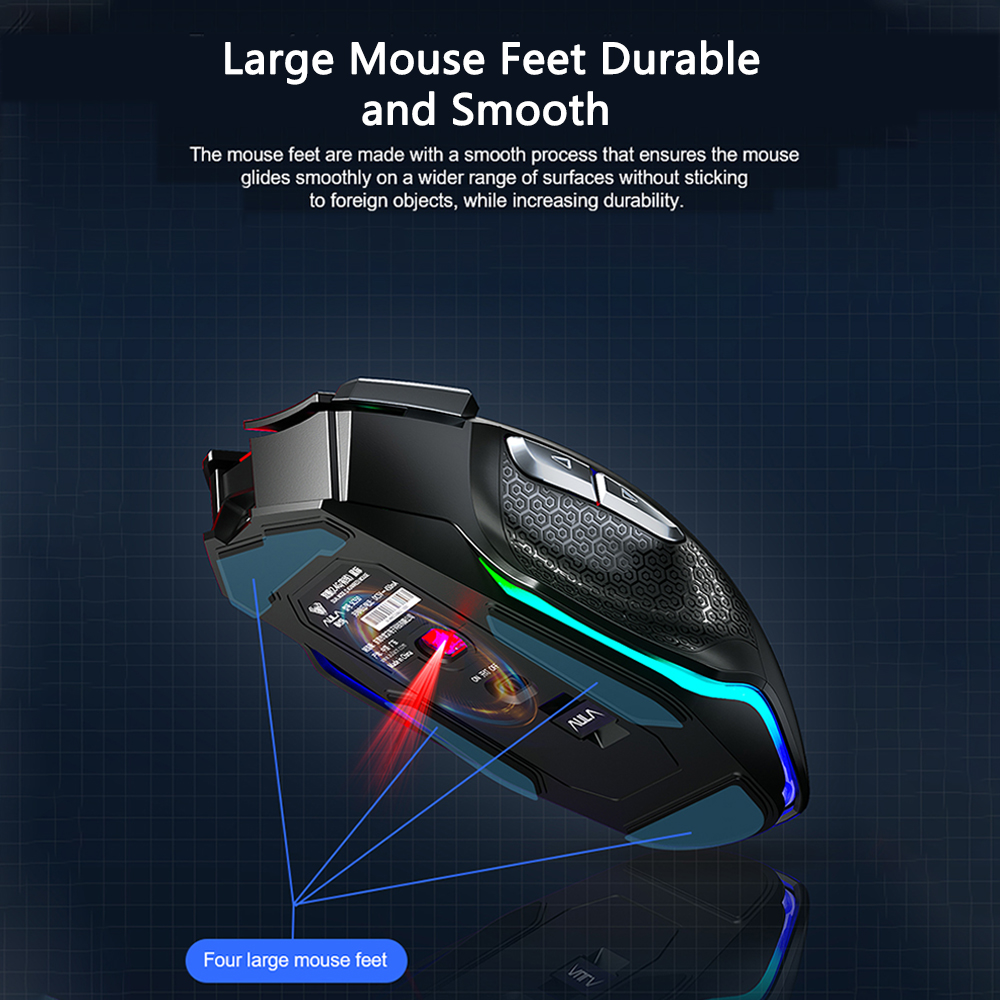 ゲーミングマウス,AULA-SC550 g,ワイヤレスマクロ - Esports Gaming Design のレビューと価格