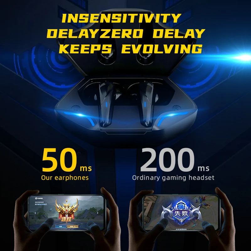 新しいスタイル X15 TWS ワイヤレス Bluetoot - Esports Gaming Headphones のレビューと価格