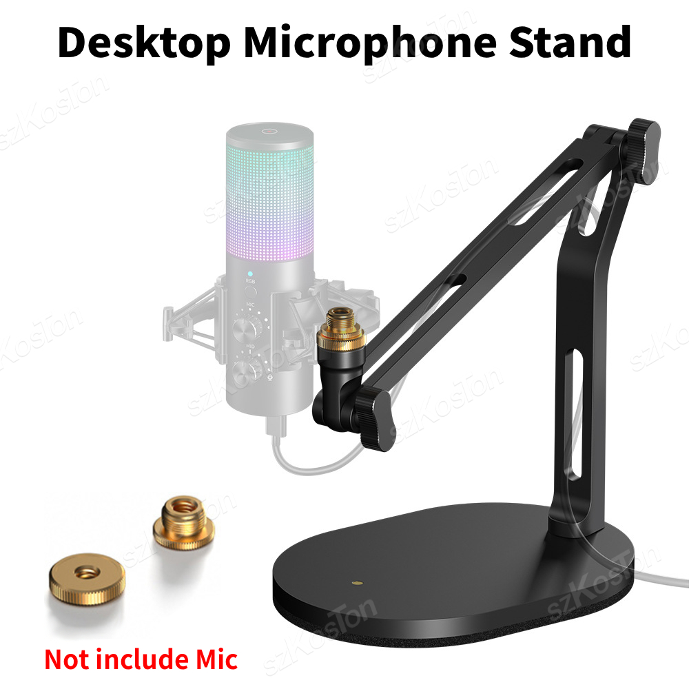 折りたたみ式デスクトップマイクスタンド AM8 K669B  - Microphone Arm Boom のレビューと価格