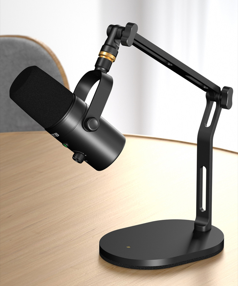 折りたたみ式デスクトップマイクスタンド AM8 K669B  - Microphone Arm Boom のレビューと価格