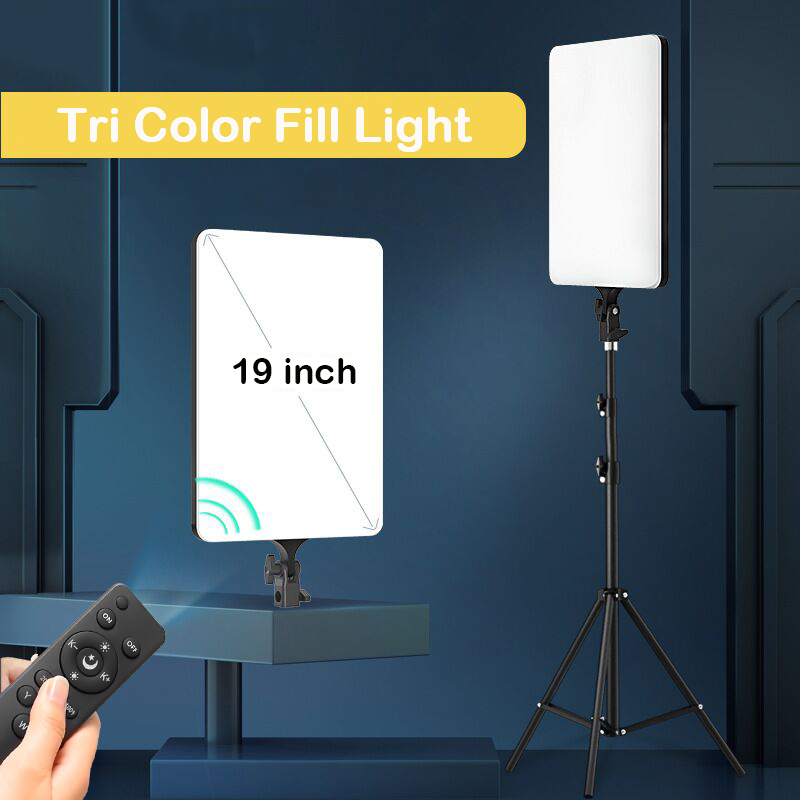 19インチLEDビデオライト90W写真撮影自撮り調光可能パネ - Led Light Panel Stream のレビューと価格