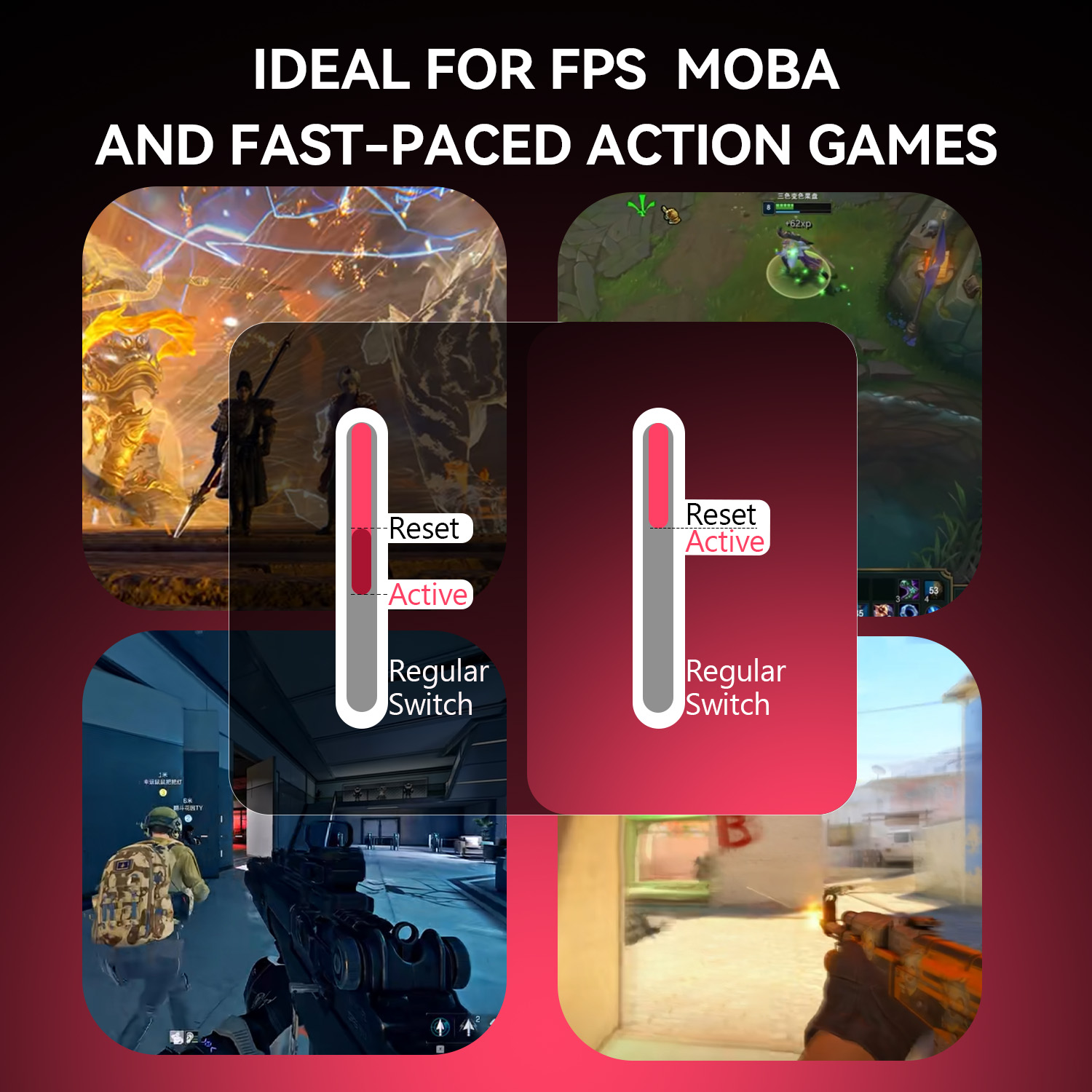 DarkBeacon Flux 87 ホール効果ゲーミングキ - Esports Gaming Photo のレビューと価格
