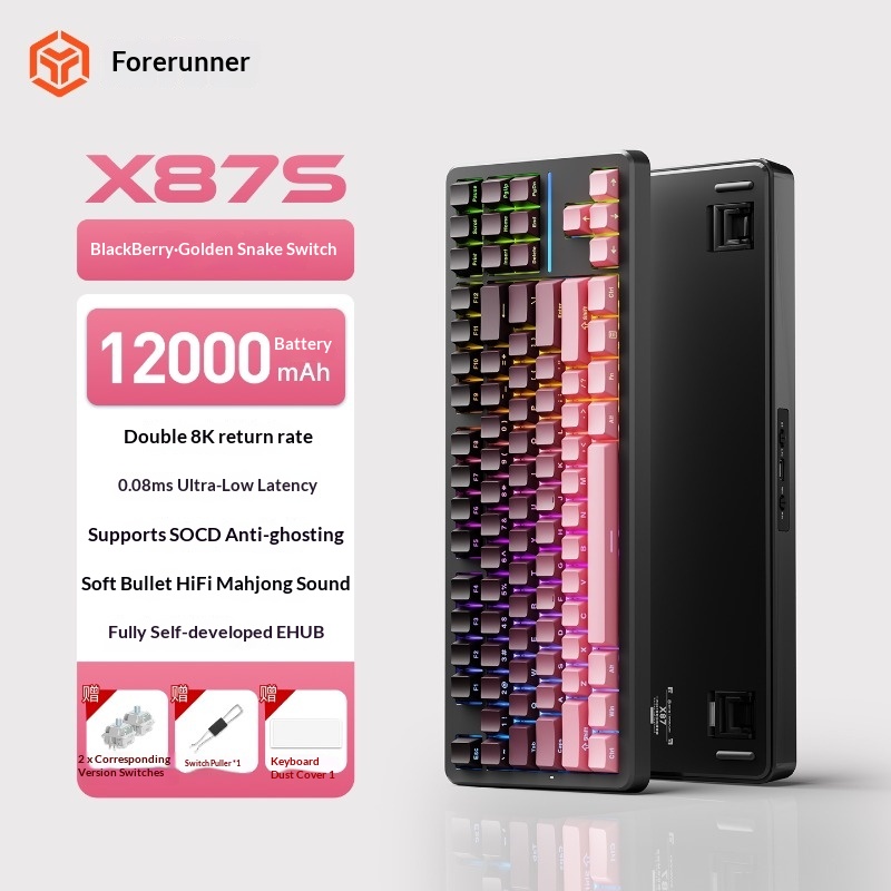 Forerunner X87S ワイヤレスBluetooth - Esports Gaming Design のレビューと価格