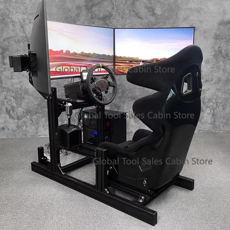 高品質4080プレミアムアルミフレームシムレーシングコックピ - Esports Gaming Training のレビューと価格