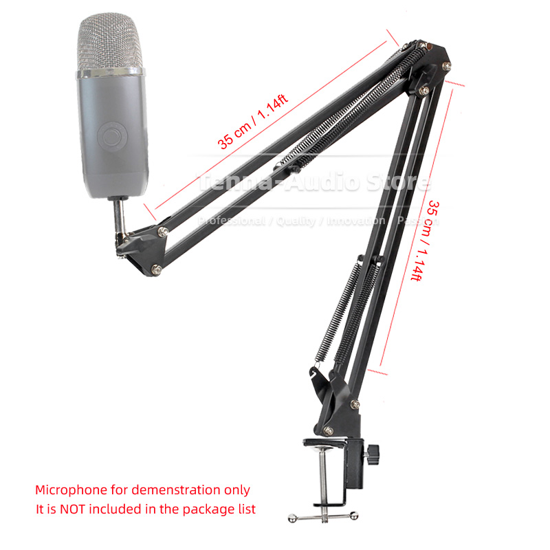 マイク内蔵アーム付きデスクトップマウント顕微鏡,yti x  - Microphone Arm Boom のレビューと価格