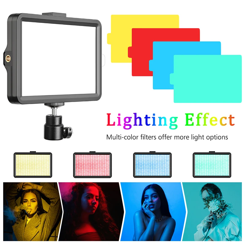 LED ビデオライト調光可能な自撮りライト電話 8 インチフ - Led Light Panel Stream のレビューと価格