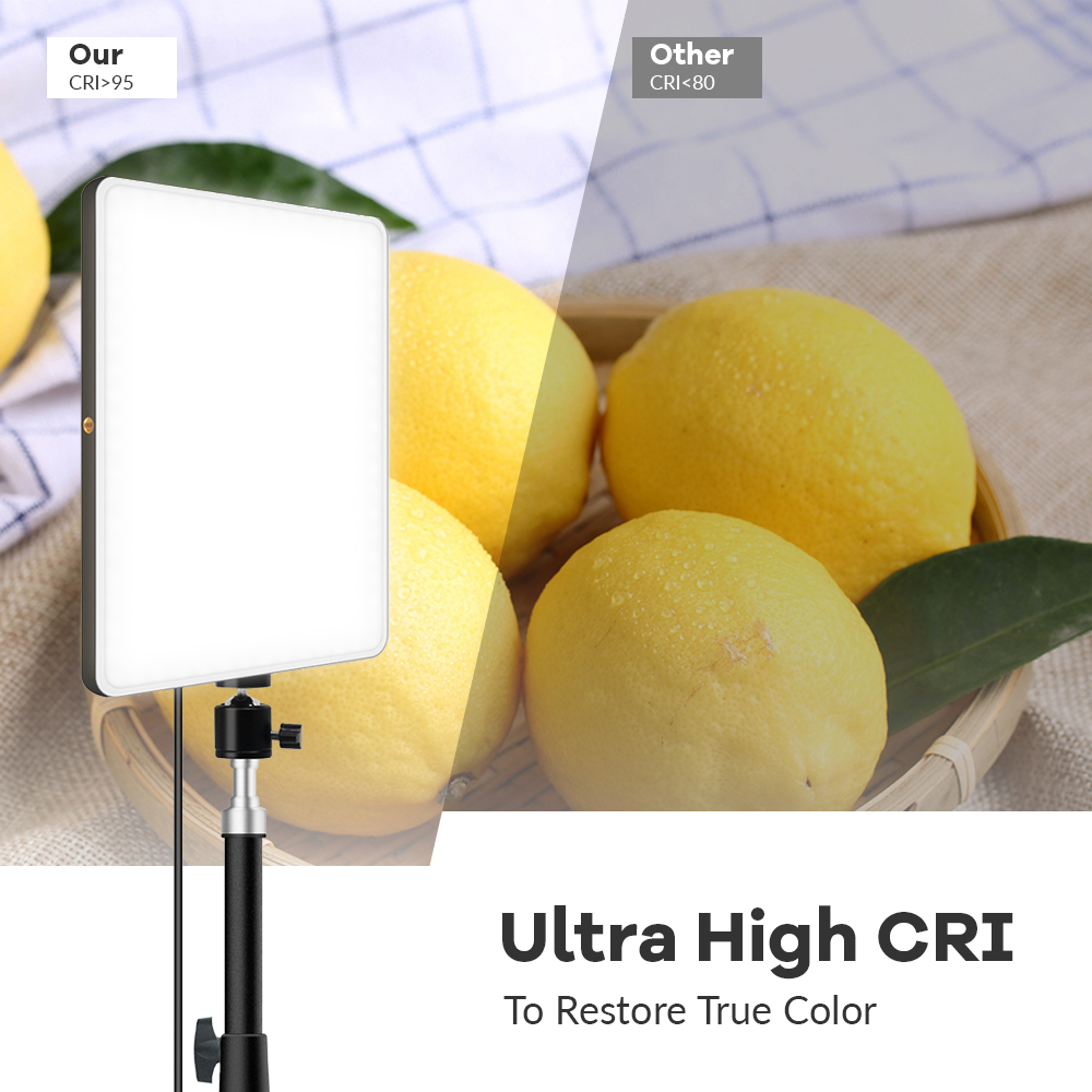 調光可能な LED ビデオライトパネル EU プラグ 270 - Led Light Panel Stream のレビューと価格