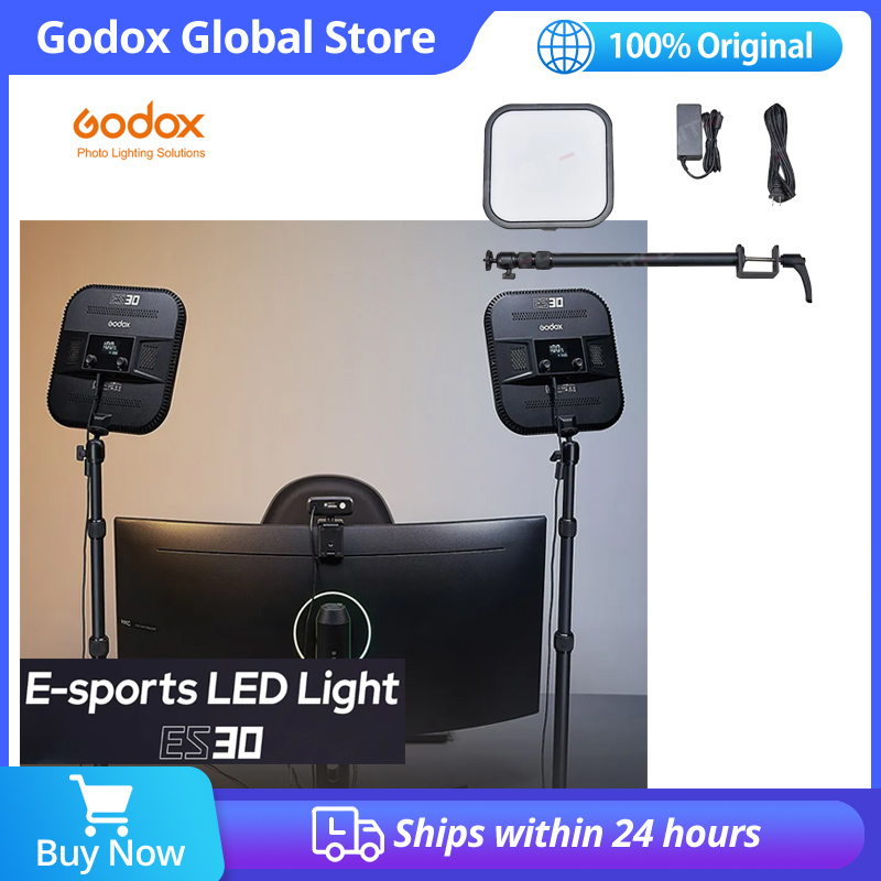ゴドックス LED ゲーミングライト ES30 Eスポーツ  - Esports Gaming Photo のレビューと価格