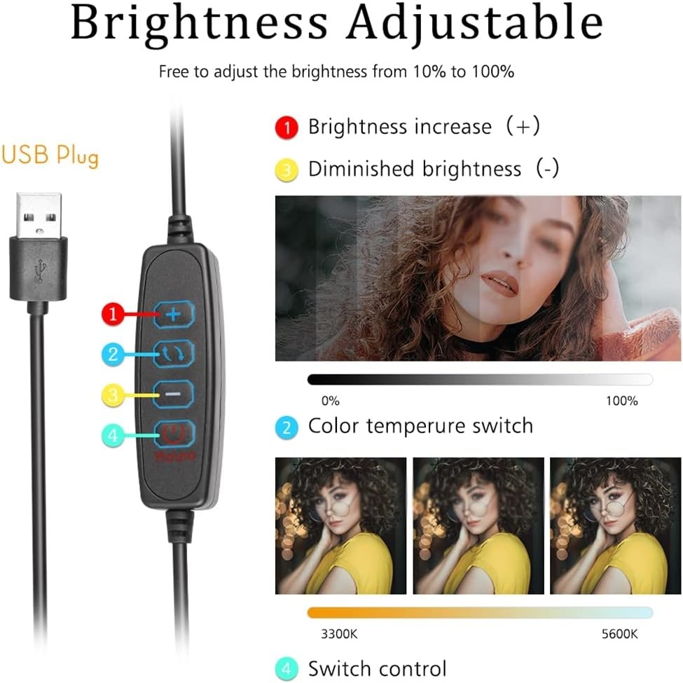 フォトスタジオ 8 インチ LED フィルライトビデオフィル - Led Light Panel Stream のレビューと価格