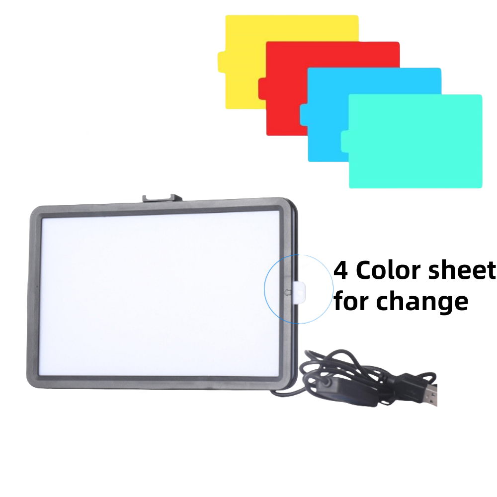 フォトスタジオ 8 インチ LED フィルライトビデオフィル - Led Light Panel Stream のレビューと価格