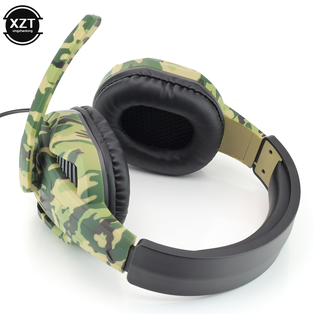 迷彩ゲーミングヘッドセット 3.5 ミリメートル AUX ジ - Esports Gaming Headphones のレビューと価格