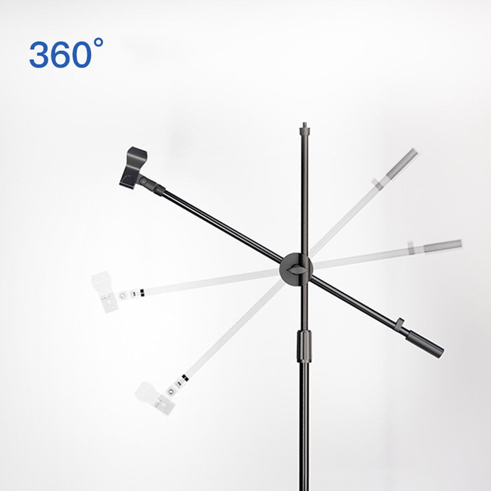 回転マイクスタンド,3/8ネジ付きアーム,電話ホルダー,延長 - Microphone Arm Boom のレビューと価格