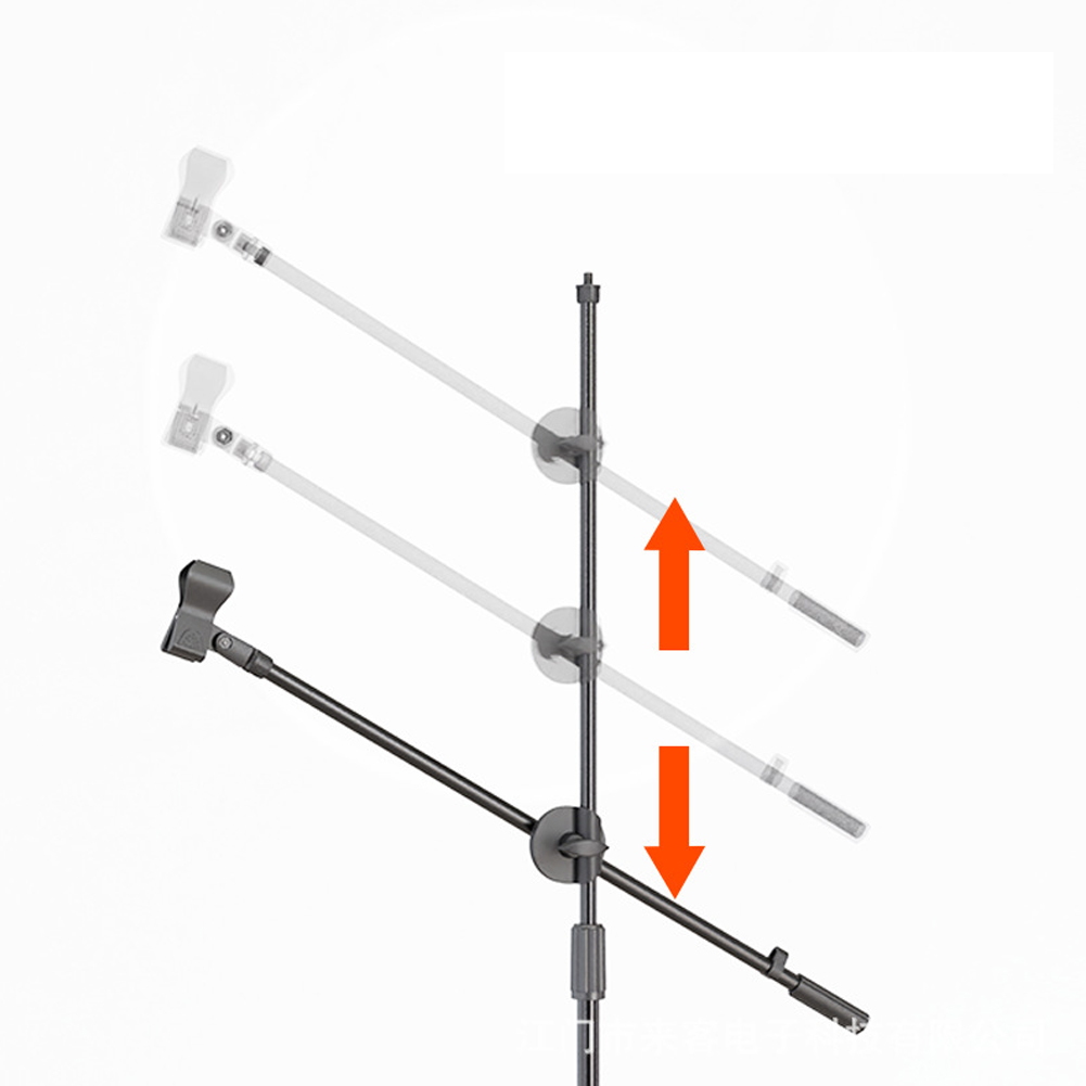 回転マイクスタンド,3/8ネジ付きアーム,電話ホルダー,延長 - Microphone Arm Boom のレビューと価格
